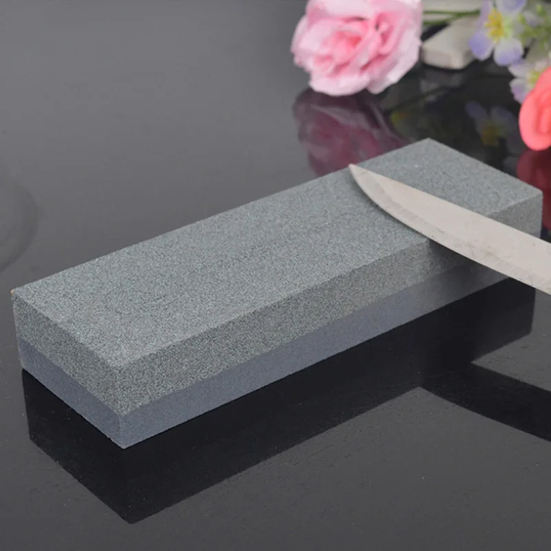 

Double-sided sharpening stone Angle guide set corundum sharpener Kitchen knife grinding whetstone blade