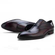 Brand 100% Genuine Leather Carved Mens Italian Dress Shoes High Quality Handmade Luxury Designers Wedding Shoes Oxford Brand 100% Genuine Leather Carved Mens Italian Dress Shoes High Quality Handmade Luxury Designers Wedding Shoes Oxford