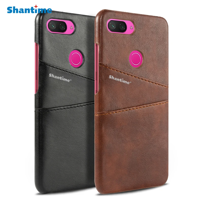 

Vintage Pu Leather Wallet Case Back Cover For Xiaomi Mi 8 Lite Phone Bag Case For Xiaomi Mi A1 Mi 5X Business Card Slots Case