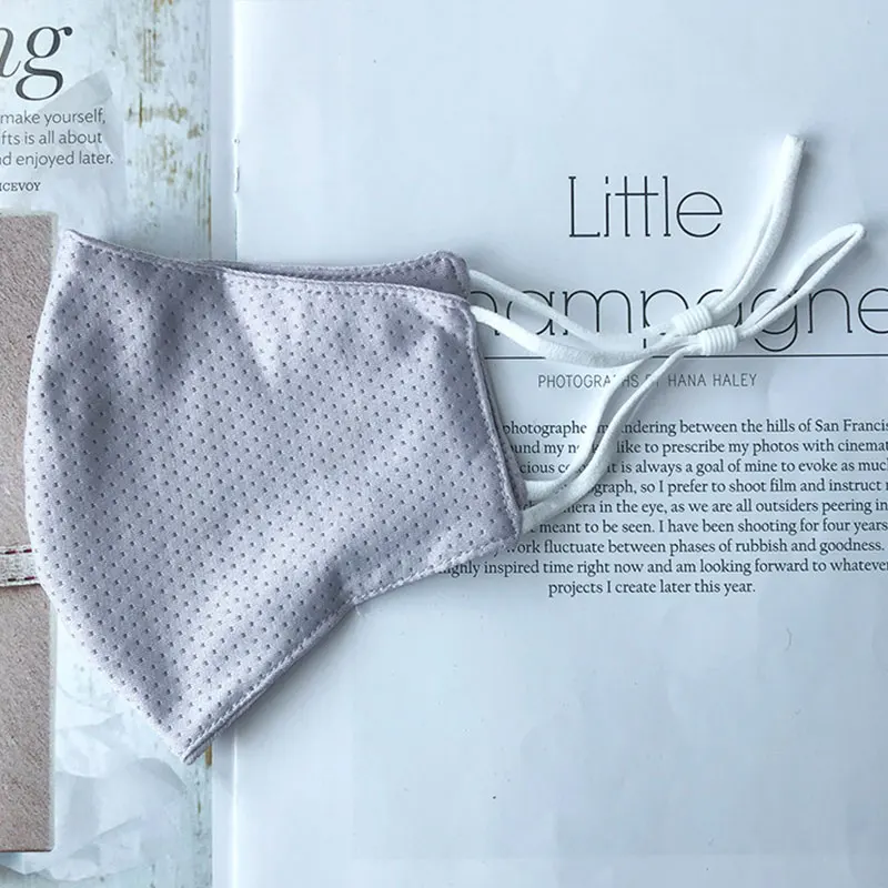 2020 New Fashion Soft Mouth Masks Simple Hanging Ears Sun Protection Face Mask Cute Riding Dot Men Women Summer Masks