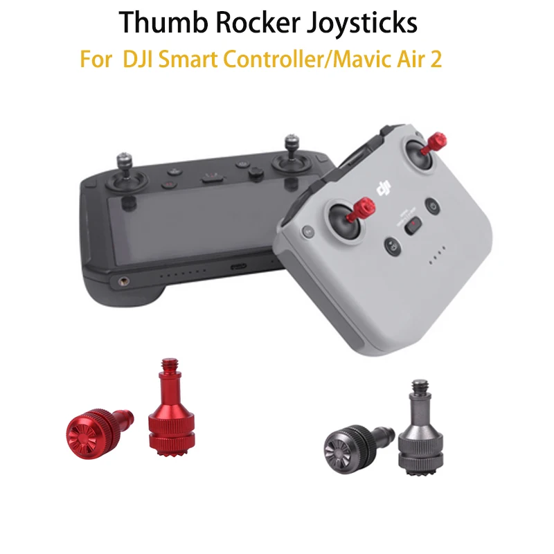 Alloy Control Sticks Thumb Rocker Joysticks For DJI Smart Controller/Mavic Air 2S/Mavic Mini 2Remote Drone Accessories | Электроника