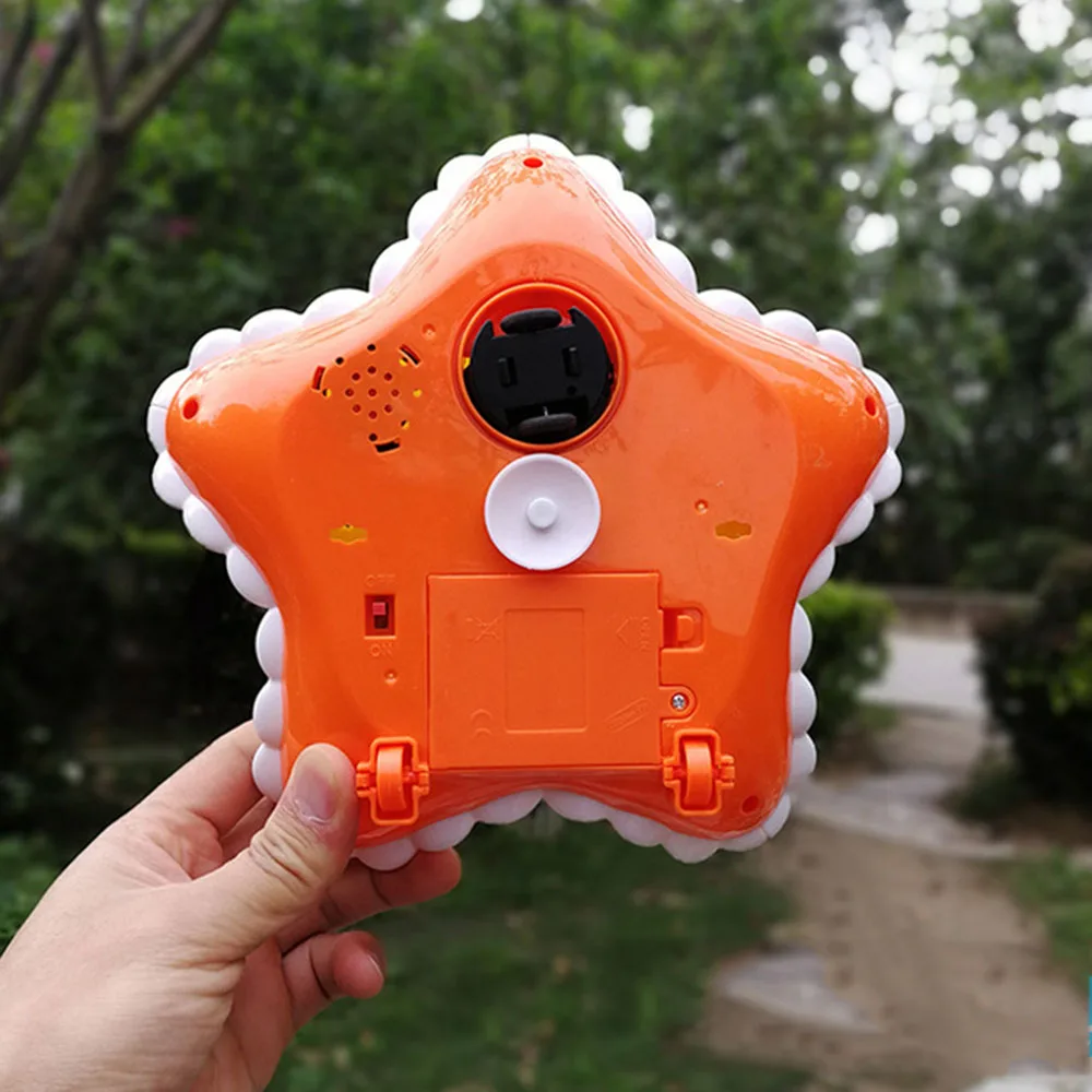 Storyteller Toy with LED Light Projection Baby Story Learning Machines Starfish Shape Children Educational Learning Toy Gift Storyteller Toy with LED Light Projection Baby Story Learning Machines Starfish Shape Children Educational Learning Toy Gift