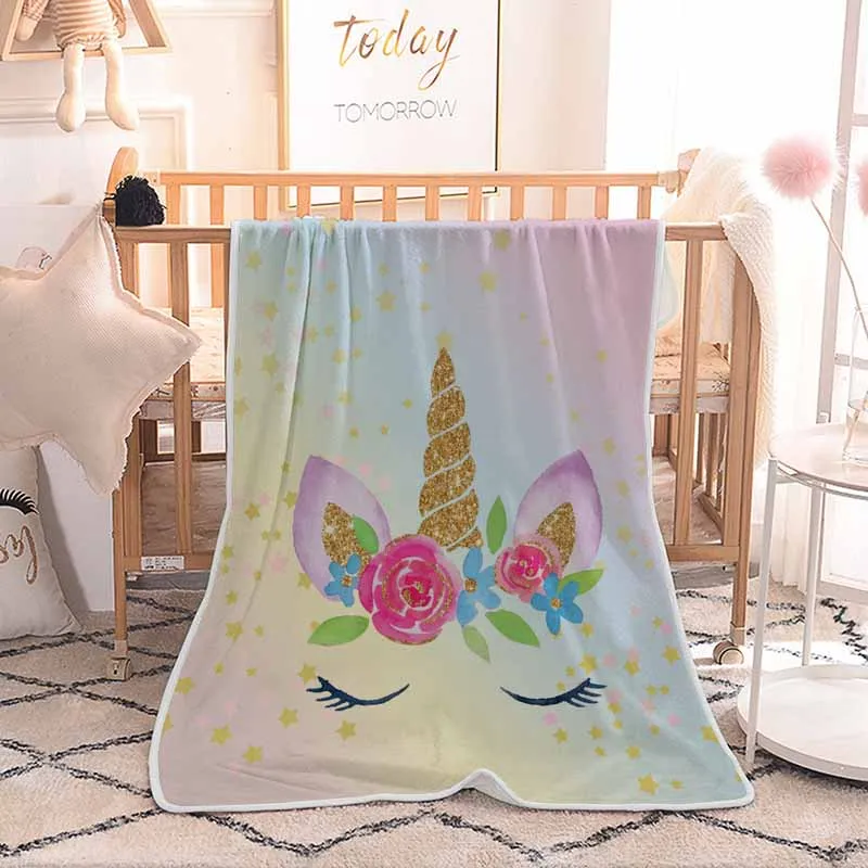 

Pink Unicorn super soft Blanket Winter Microfiber Coral Fleece Single Fluffy Blankets for Beds Throw Blanket Couch Birthday Gift
