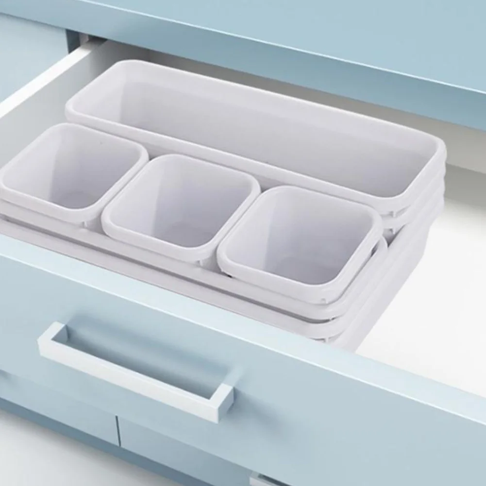 

Drawer storage Free Combination Drawer storage Box Drawer Style Separate Small Object Storage Case Make Up Brush Holder