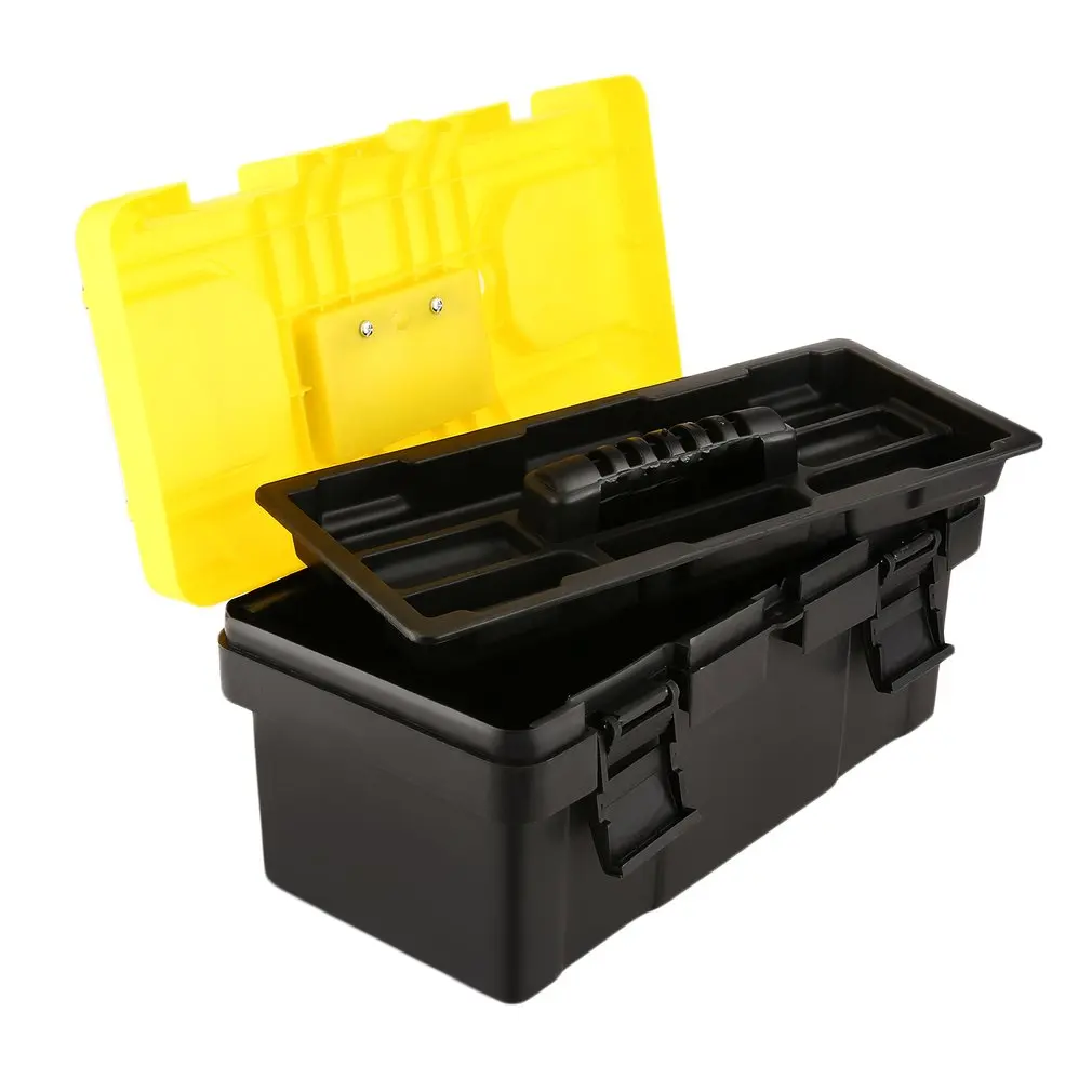 Утолщенный портативный органайзер для инструментов твердый ABS ящик для хранения бытовой Прочный чехол для выживания Премиум ремонтный ящик для инструментов
