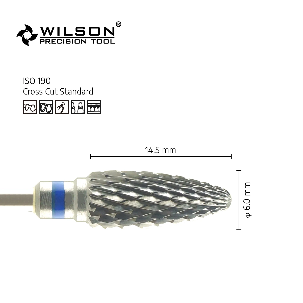 WILSON PRECISION TOOL 5000350 Tungsten Carbide Burs tungsten carbide burs