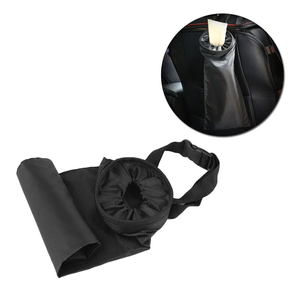 Car Auto Back Seat Hanging Storage Bag Waterproof Garbage Can Organiser