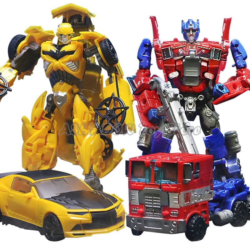 Лидер продаж! 19 см Большой размер модель автомобиля робота пластиковая фигурка