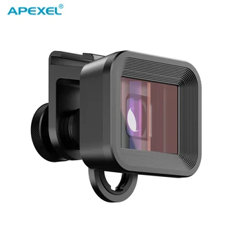 

Apexel APL-PRAN-UC 1.33X Deformation Mobile Anamorphic Lens Shot by Filmic APP Widescreen Phone Filmmaking Lens