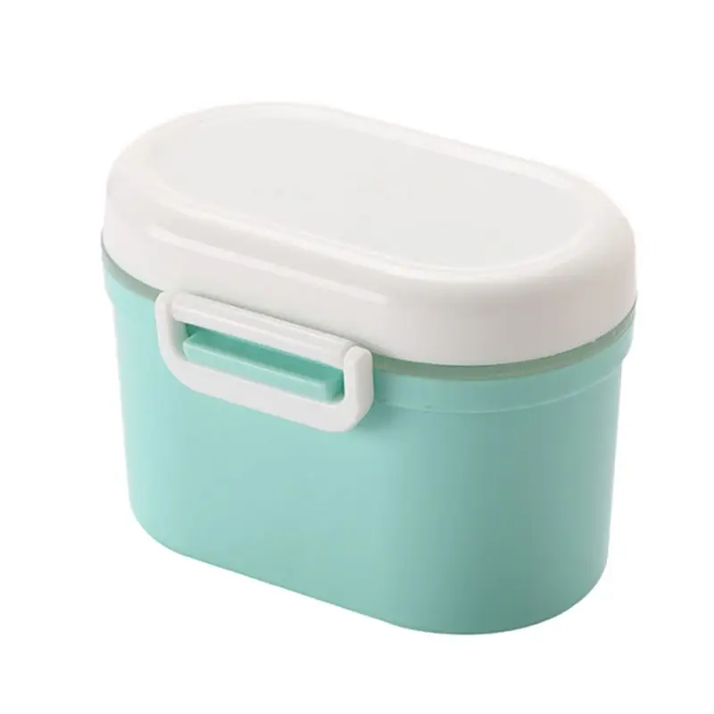 Портативная коробка для хранения еды для младенцев, портативный контейнер-органайзер для молочного порошка