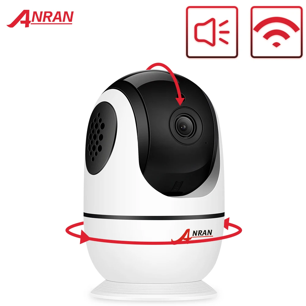 ANRAN Wifi 1080P HD Беспроводная камера ночного видения детские мониторы