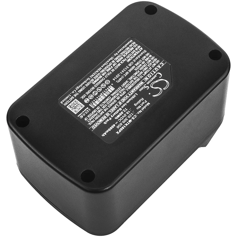 Cameron Sino для матрицы 120.300.650 AK 18-1-Li 4000 мАч/72.00Wh