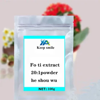 

Fo ti extract powder20:1 polygonum multiflorum hair glitter blackening Prevent hair loss enhancing immunity anti tumor festival