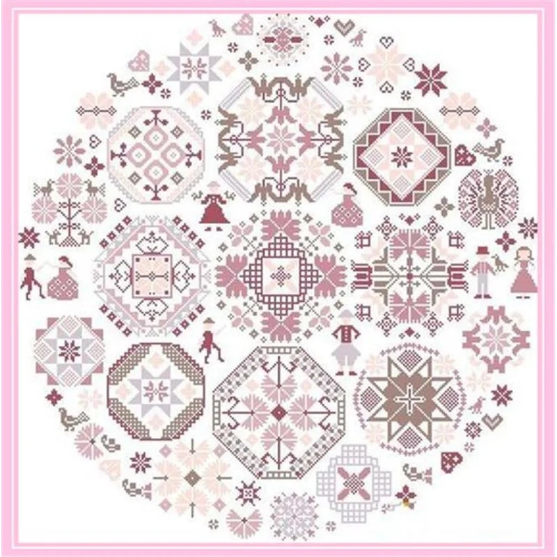 

877 embroidery fabric Cross stitch kit for needlework and handicrafts Needlework Cross-stitch embroidery set Cross stitch kits