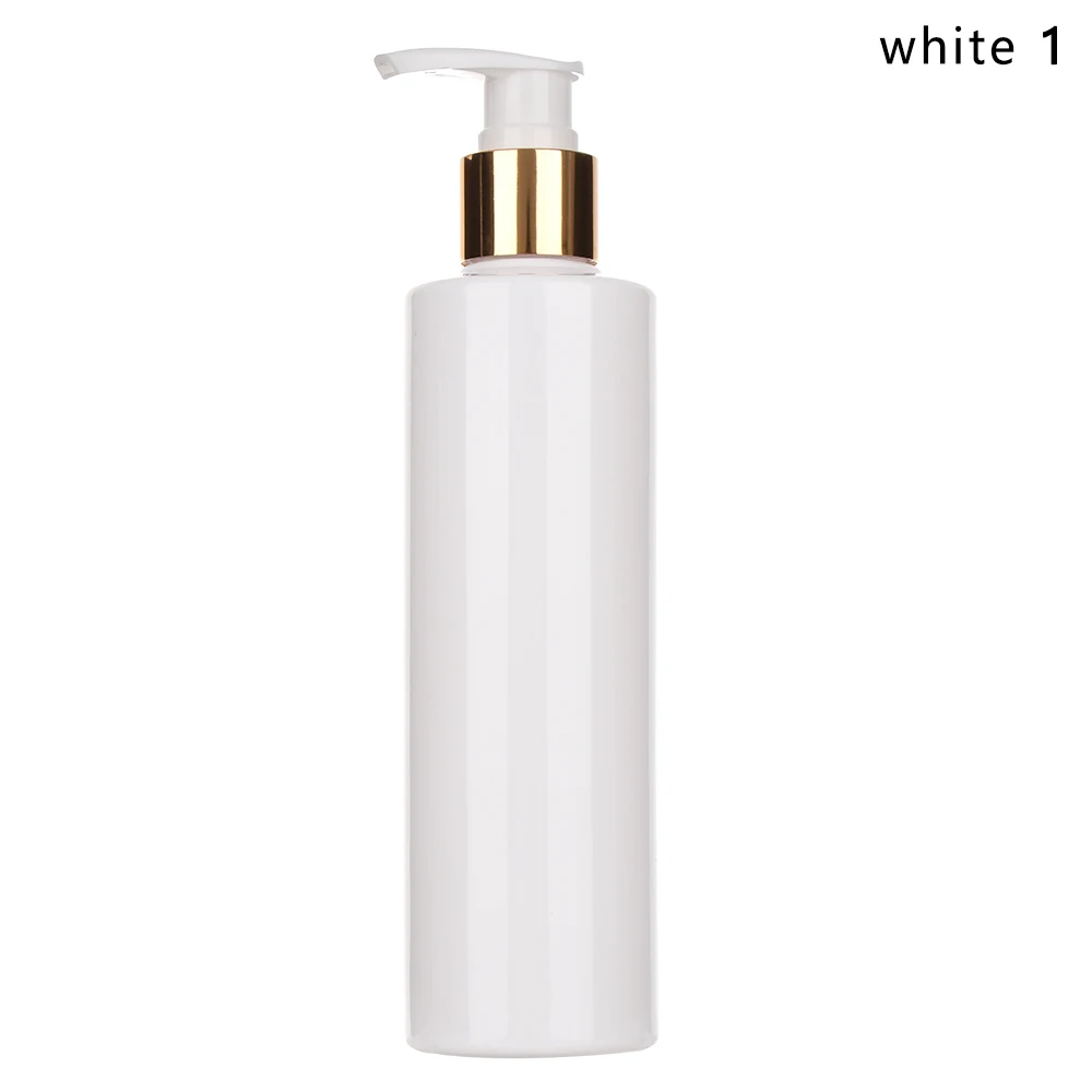 white-1 1 шт. 250 мл пенясь бутылка для жидкого мыла, мусс точек розлива лосьон шампунь для геля для душа, пены бутылки насоса - Цвет: white-1