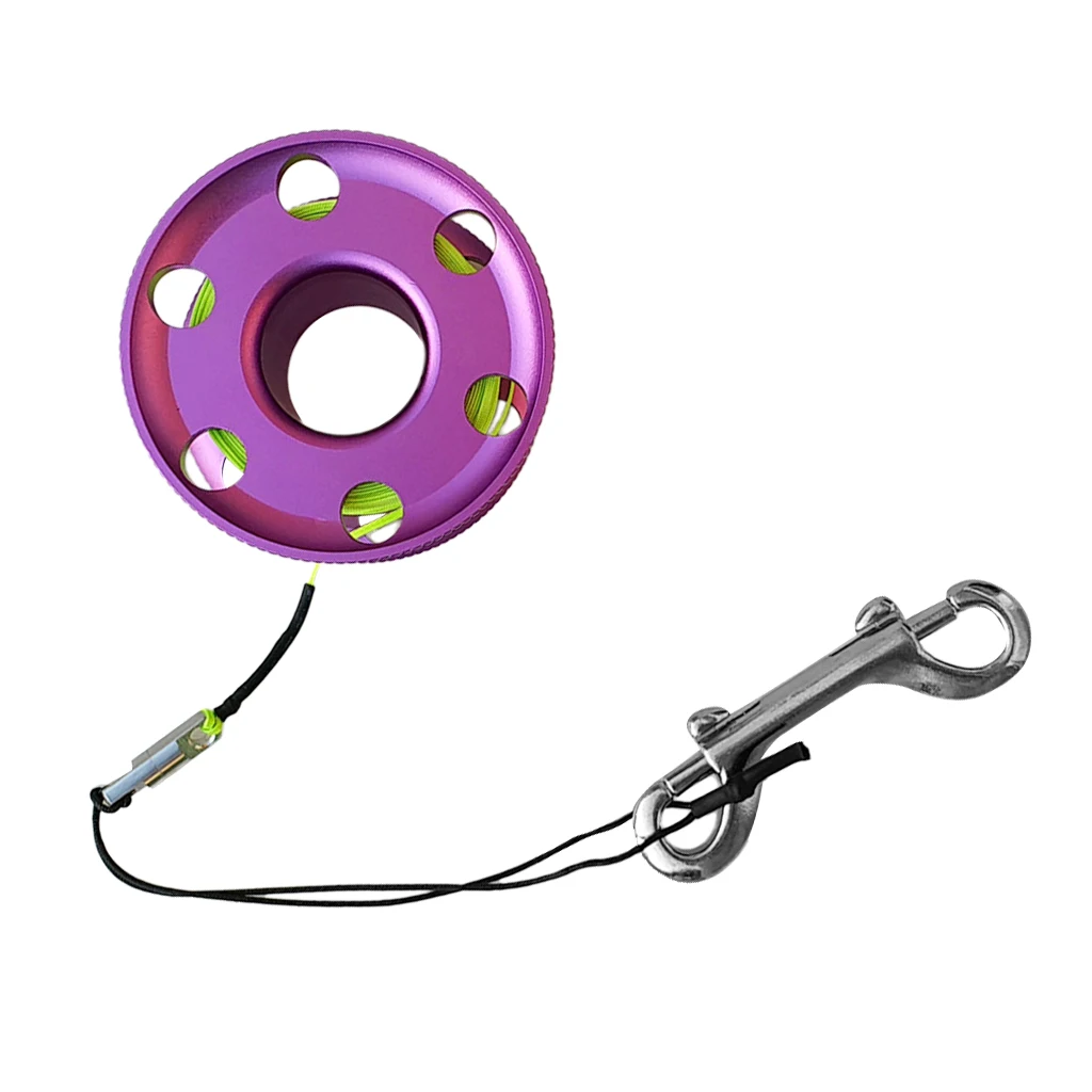 Катушка для подводного плавания Finger Reel 30m Line Bolt-компактная, портативная и прочная