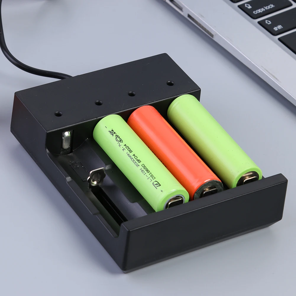 Universal Battery Charger 4 Bay 1 Smart for Rechargeable Batteries 18650 21700 22650 16340 | Электроника