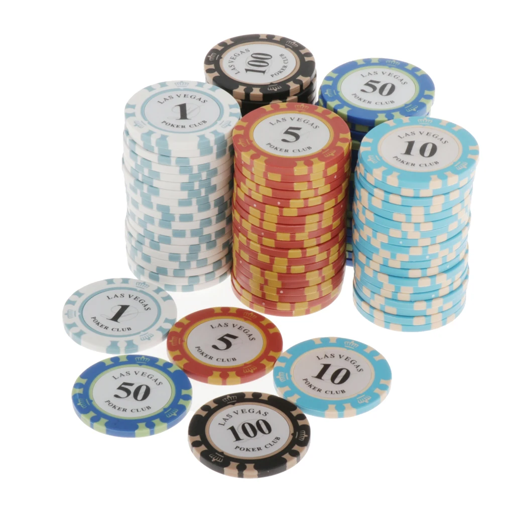 Games Poker Chips Number 1 5 10 50 100 Multicolor Dailymall Casino Poker  Set 100 Pieces Clay Composite Chips for Playing Cards for Texas Hold'em  Blackjack & Casino Games anilsiriti.in