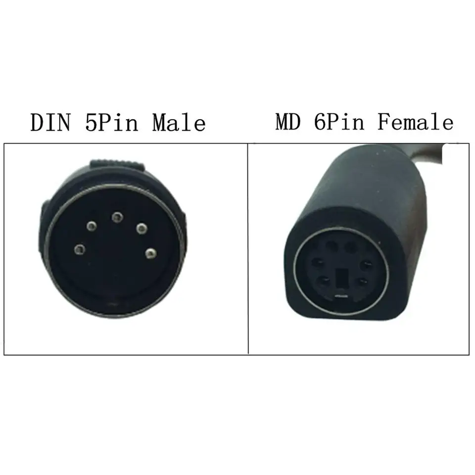 Adaptateur USB Femelle Vers PS2 PS/2 Mâle Souris Adaptateur De Clavier Fiche De Conversion De Clavier Noire