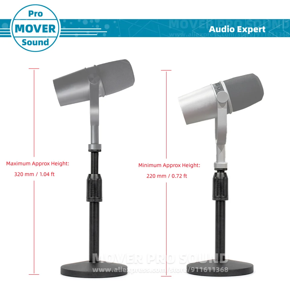 配信機器・PA機器・レコーディング機器 SHURE MV7+ & elgato WAVE DECK STAND SHURE MV7+ & elgato WAVE DECK STAND 配信機器・PA機器