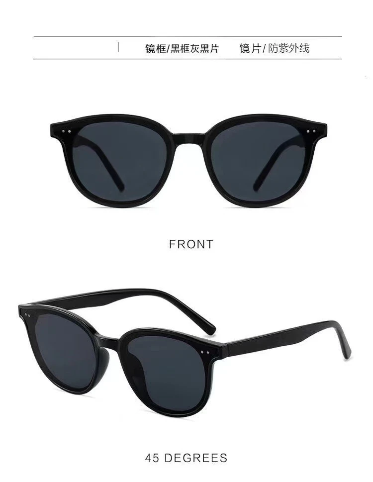 Designer Sunglasses Unisex Classic Retro Square Yellow Lenses_voghion.com