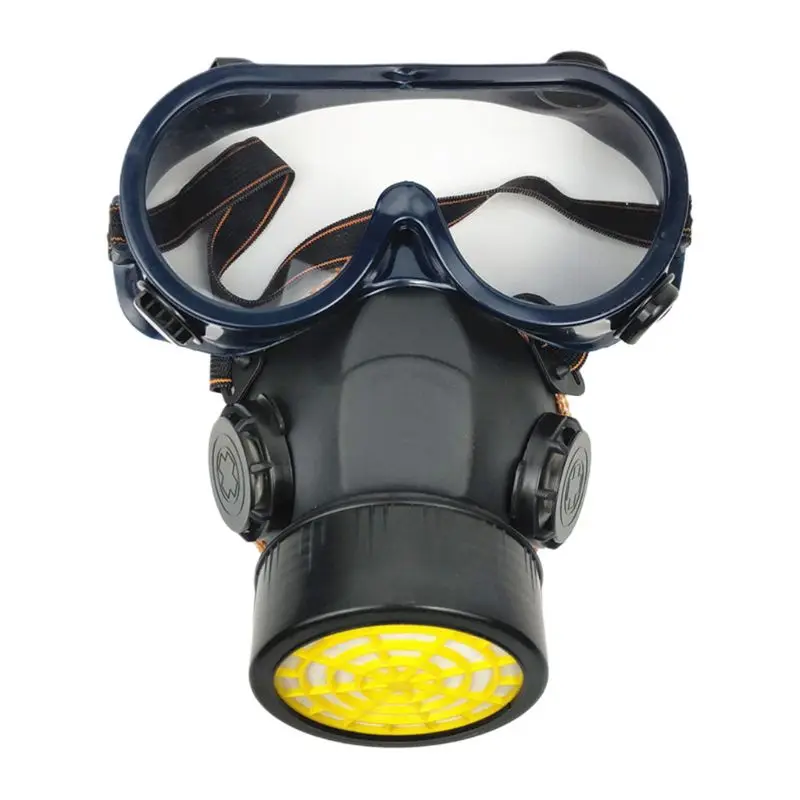 

Industrial Gas Mask Respirator Anti Dust Filtter Goggles For Spray Chemical