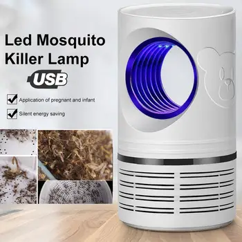 

LED Mosquito Trap Physical Mosquito Killer Repellent USB Flying Pests Repeller Lamp for Indoor&Outdoor