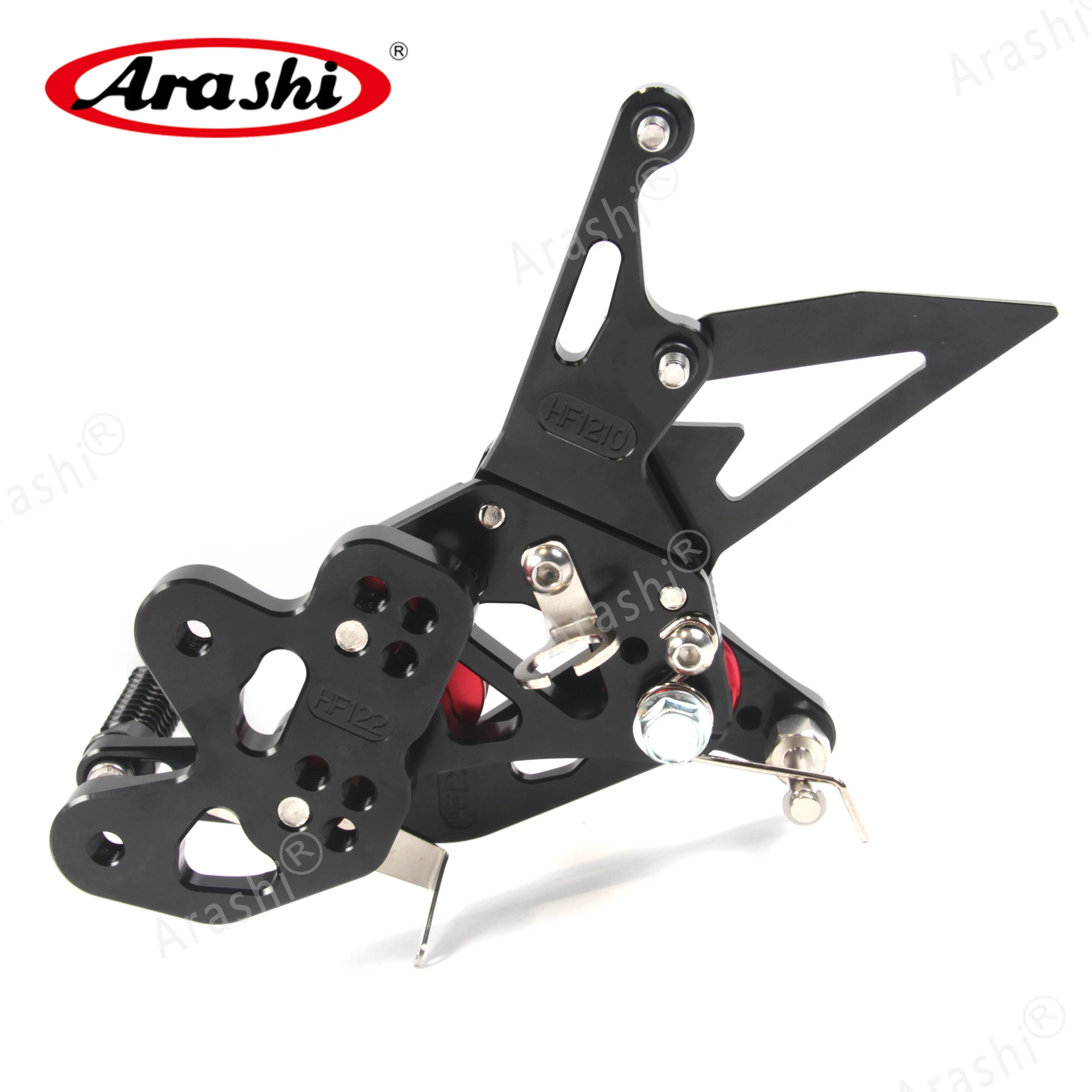 Arashi мотоциклист Регулируемые подножки для SUZUKI GSXR GSX-R 600 750 2006-2010 CNC Rearset подножки GSX R 600cc 750cc