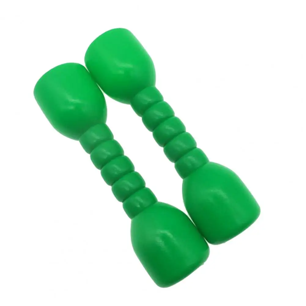 2Pcs Useful Fitness Dumbbells Children Hand Weights Durable Strength Training Anti Slip Anti-roll Hand Weights
