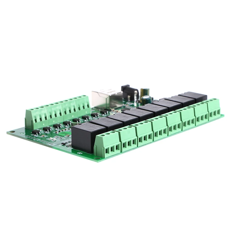 Сетевое реле TCP/IP 8 канальное сетевое с двойным управлением интерфейс Ethernet RJ45 TCP