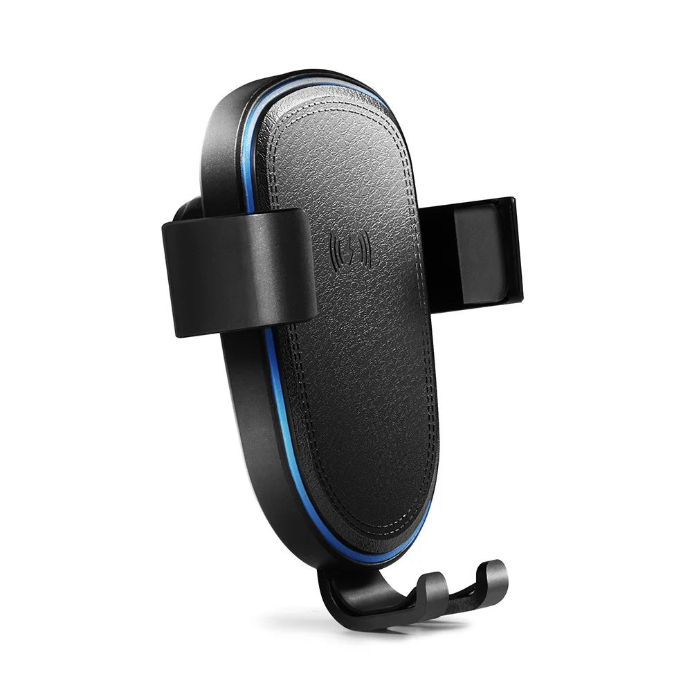 

Automatic Sensing Car Mounted Mobile Phone Smart Wireless Fast Charge Charger Q12 Black And White with Pattern Magnetic Sucker M