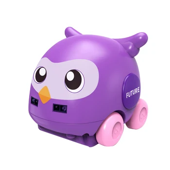 

Kids Mouse Following Dual Modes Wireless Cute Obstacle Avoidance Gifts Owl RC Car Cartoon Animal Shape Induction Children Toys