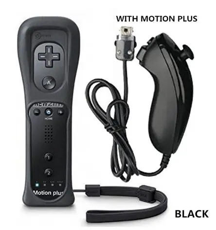 2 In1 Bluetooth-compatible Controller For Wii/Wii U Console Motion Plus Gamepad For Nin Tend Bluetooth Remote Controller For Wii 