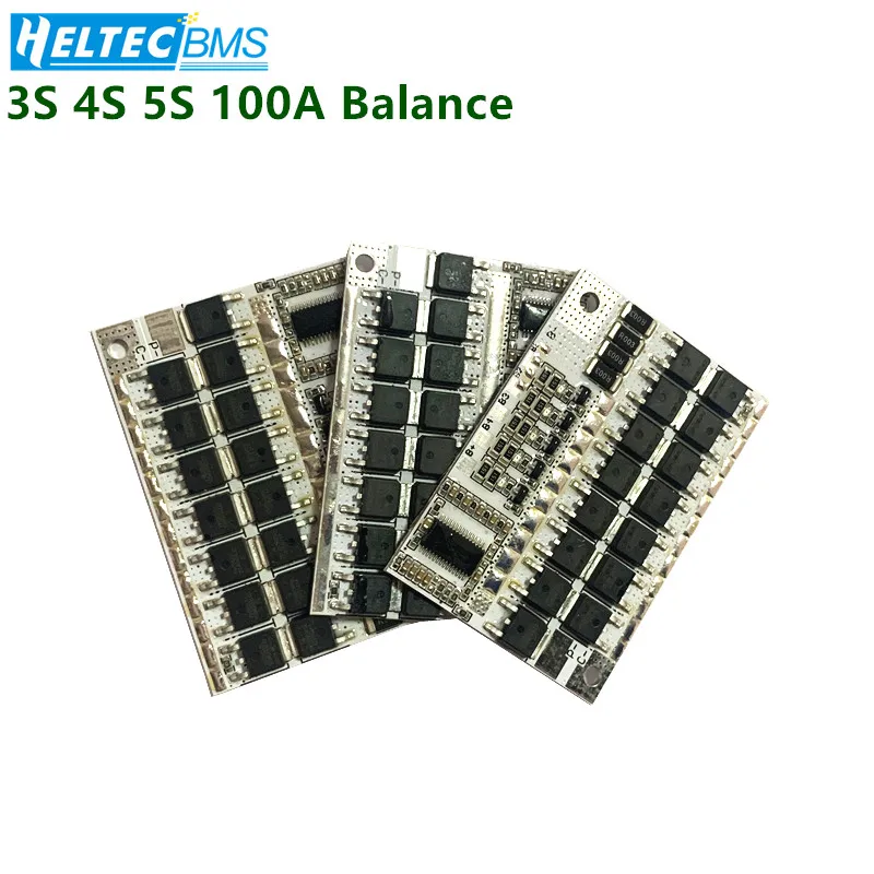 Защитная печатная плата BMS 3S/4S/5S Balance аккумулятора 12 В 16 8 в 21 18650 а li ion/ Lifepo4/литий