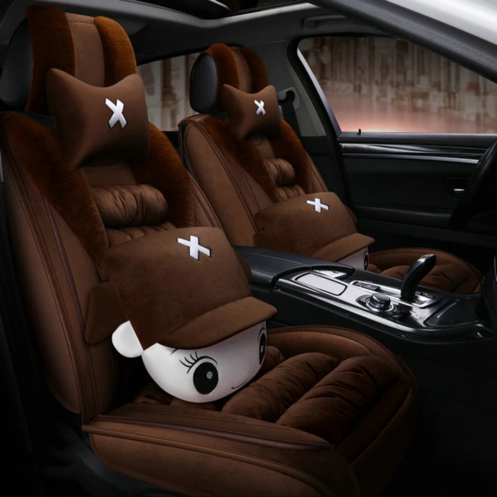 

Dingdian Front+Rear Car seat cover for CITROEN C4 C3 C5 Triumph C2 C6 DS4 DS5 DS6 C4L Picasso C4 aircross Cactus C-CROSSER C-XR