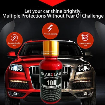 

Multi-Functional Nanohydrophobic Coating Ceramic Coat 10H Protective Agent Car Styling Hydrophobic Coating Durable 30ML