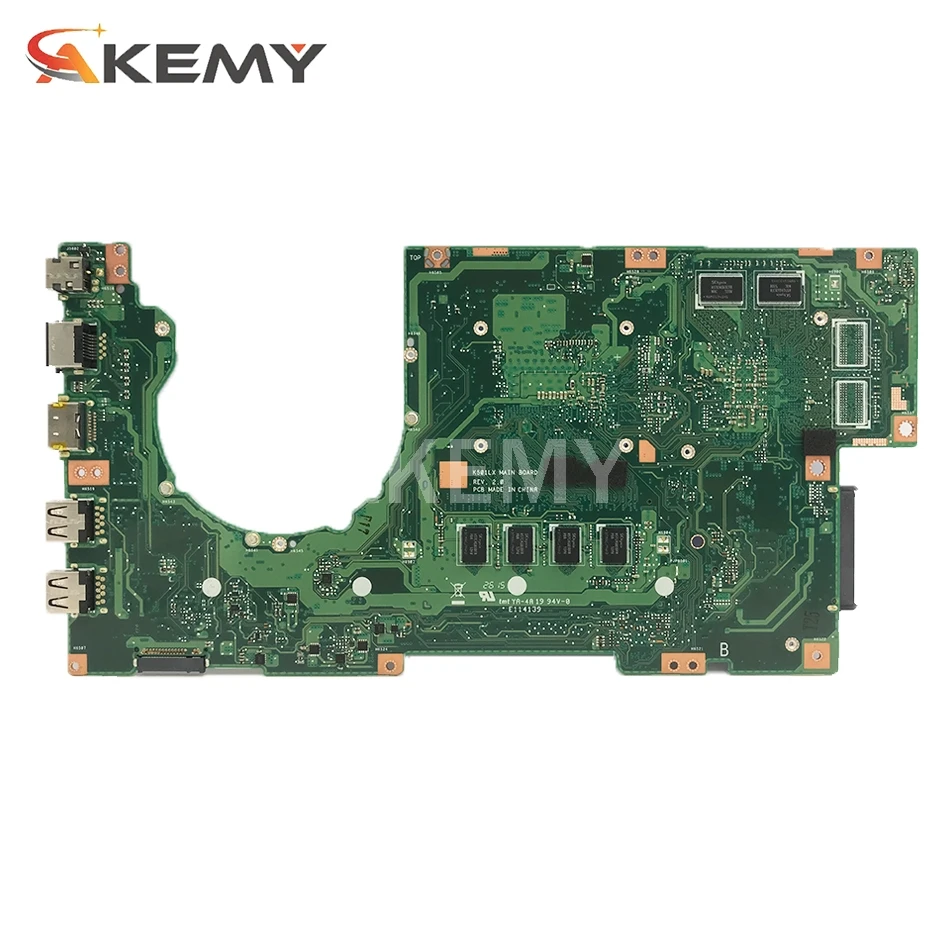 New K501LB I3-5010U CPU 4GB RAM GT940M/2G Mainboard REV2.0 For ASUS K501LB A501L K501L K501LX Laptop motherboard