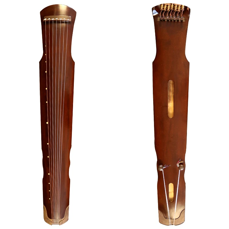 Professional Grade Chinese Guqin Fuxi Style Zhongni Guqin Examination Performance Beginner Old fir material 7 strings Guzheng