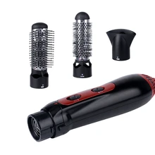 3 в 1 многофункциональная Фен-щетка для волос фен для волос стайлер расческа Фен электрический выпрямитель для волос бигуди Инструменты для укладки