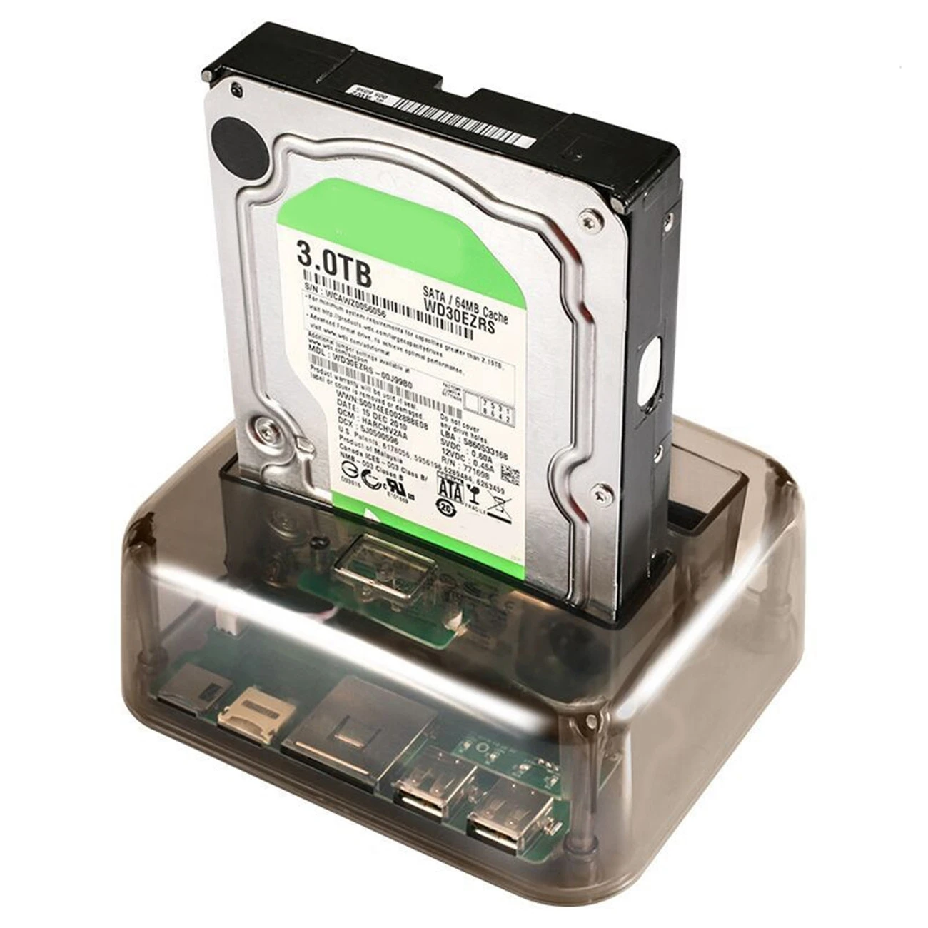 Carcasa de disco duro de puertos, estación de acoplamiento de 2,5 pulgadas, 3,5 Sata/Ide, lector de tarjetas, Hub Usb, 3,0|Soporte de micrófono| - AliExpress