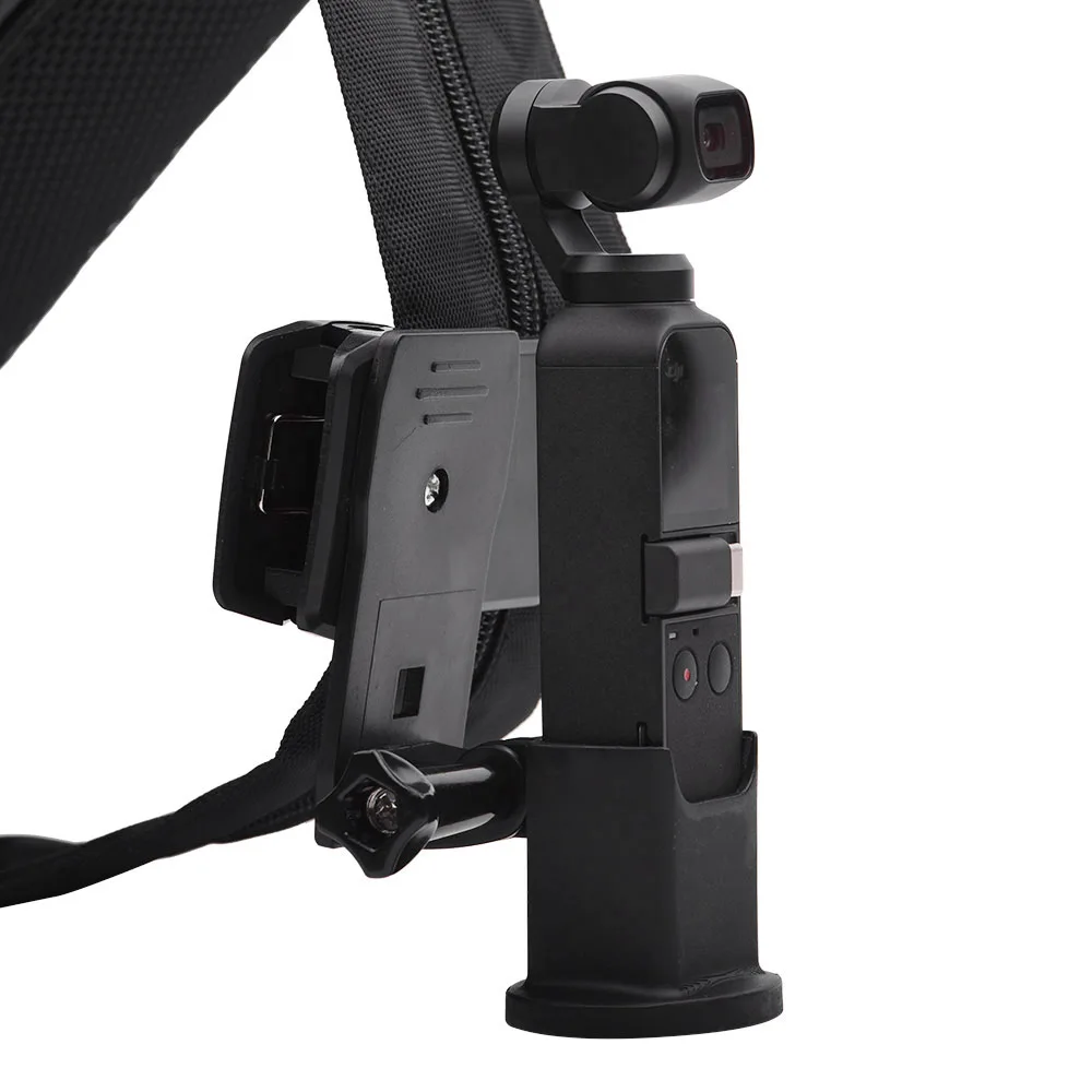 FFYY-Базовый адаптер зажим для рюкзака для DJI Osmo Карманный 3-осевой стабилизированный карманный мини Камера ручка Gimbal