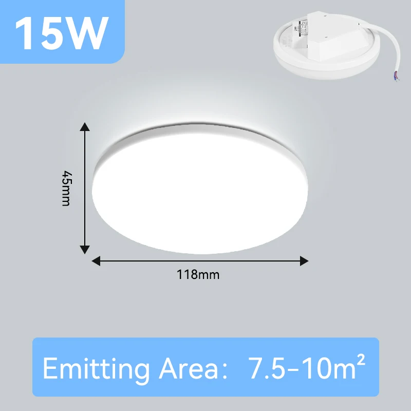 Led Ceiling Lights Ultra Thin LED Ceiling Lamps Modern Panel Light 30W 50W 72W Living Room Bedroom Kitchen Surface Mount Fixture recessed ceiling lights Ceiling Lights
