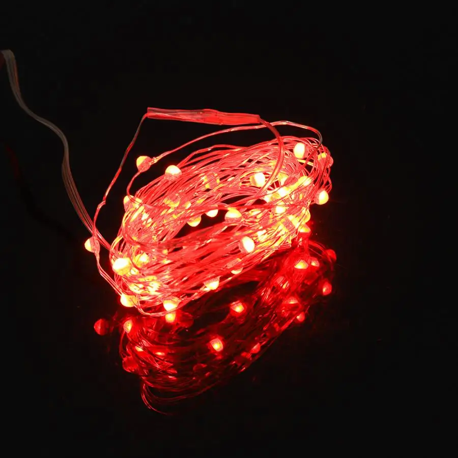 Вечерние 5 м USB Перезаряжаемый RGB светильник, лампа с регулируемой яркостью, фонарь с пультом дистанционного управления для праздника, уличный декор, светодиодный светильник s