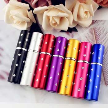

1PC 10ml Perfume Atomizer Metal Spray Scent Pump Case Mini Portable Perfume Bottle Travel Refillable Empty