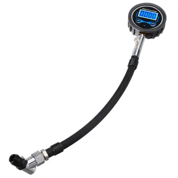 

Meter Tyre Tester Display 1pc Tire Pressure Gauge Air Pump Car Vehicle 0-200PSI