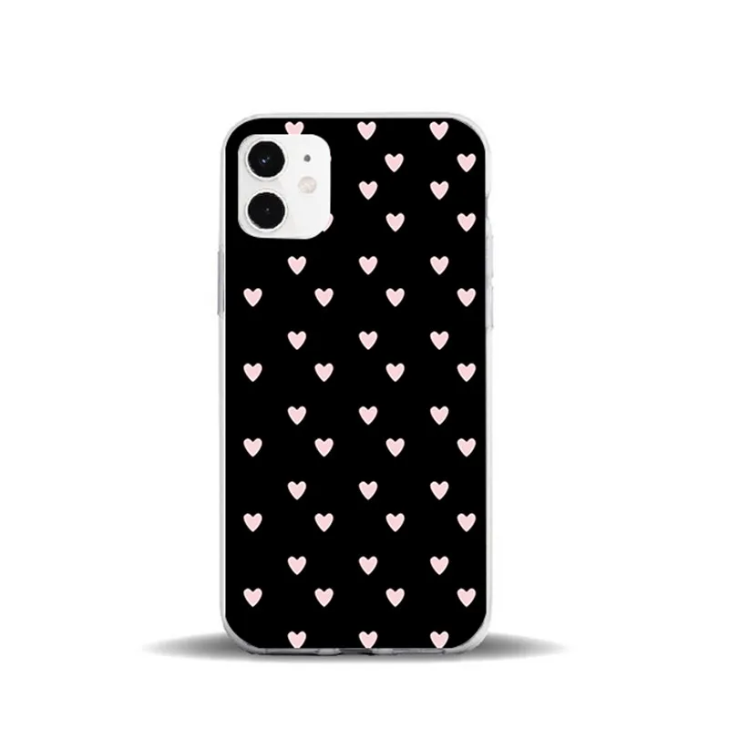 Модный чехол для телефона iPhone 11 6 6s 7 8 Plus Pro XS Max XR X 5 5S SE 2020 любовь сердце мягкий