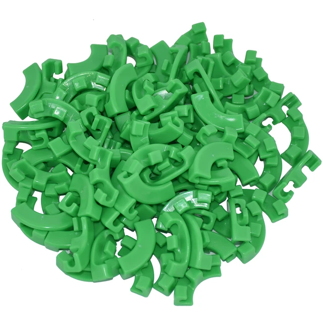 20 db Műanyag 90 Fokos Növényi Szőlő Íves Alakzók Csavaró Fa Ágak - Image 4