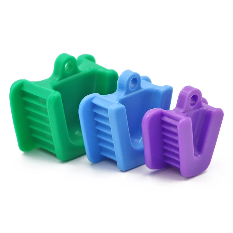 3 шт./компл. Стоматологическая Occlusal Pad зубы реквизит Bite резиновый Ретрактор