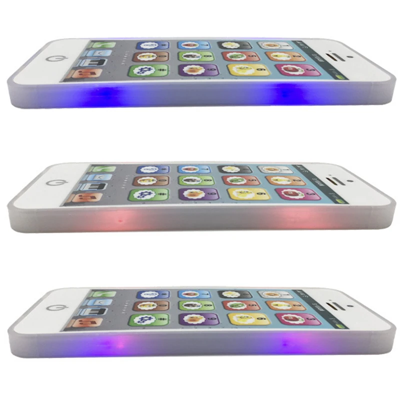 Baby Cellphone Puzzle Learning Mobile Phone For Kids Early Educational MusicToy Electric Luminous toys 4