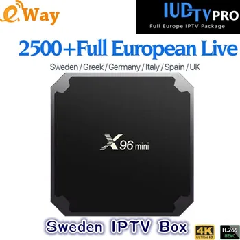 

Swedish IPTV Smart Android TV Box X96 mini 1 Year German Spain Turkish IPTV subscription 2500 Live Channels 4K Set Top box